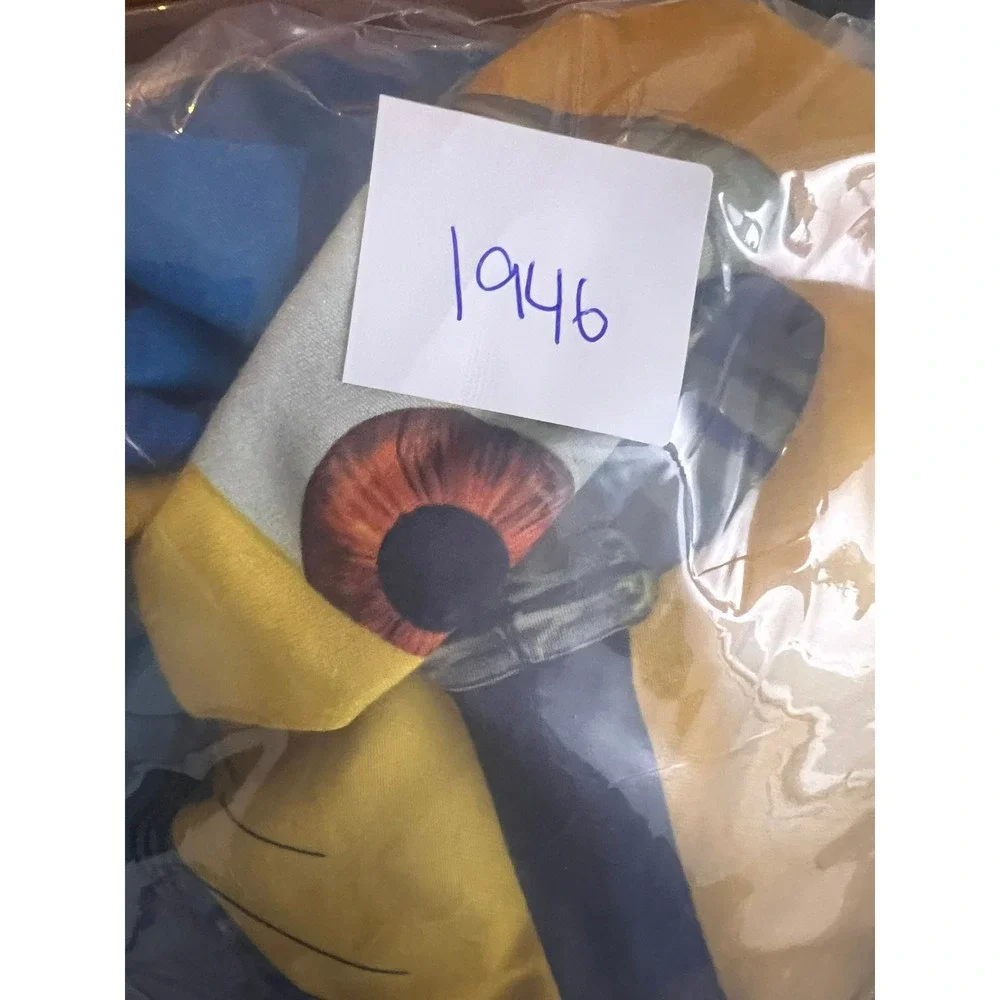 Despicable Me Swim Trunks Boys 10/12 Blue Minions Board Shorts Mesh Lined Gru